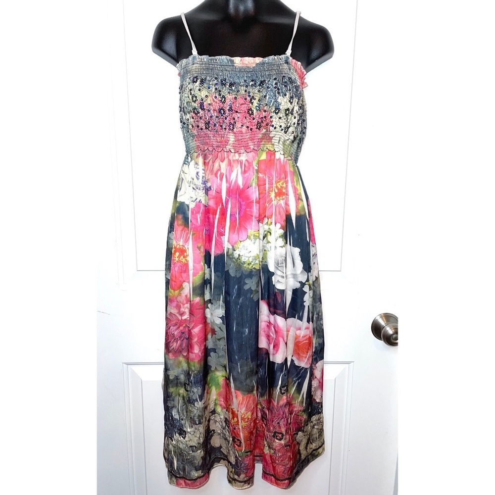 Lapis sequin dress